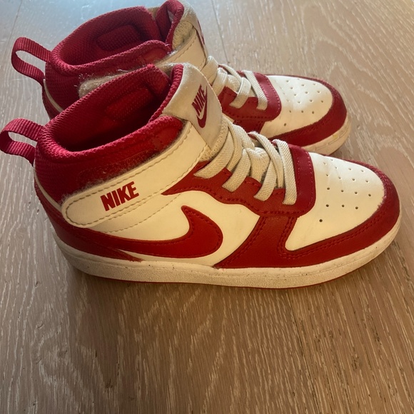 Nike court mid- worn once - Picture 2 of 3